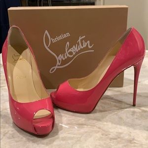 NWT Christian Louboutin New Very Prive 120 Patent